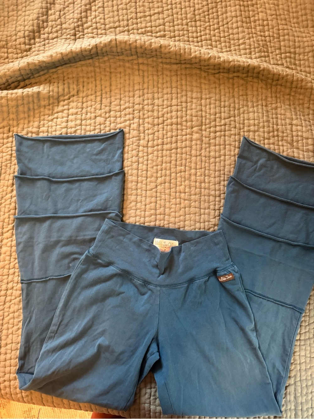 Blue Tiered Matilda Jane Lounge Pants